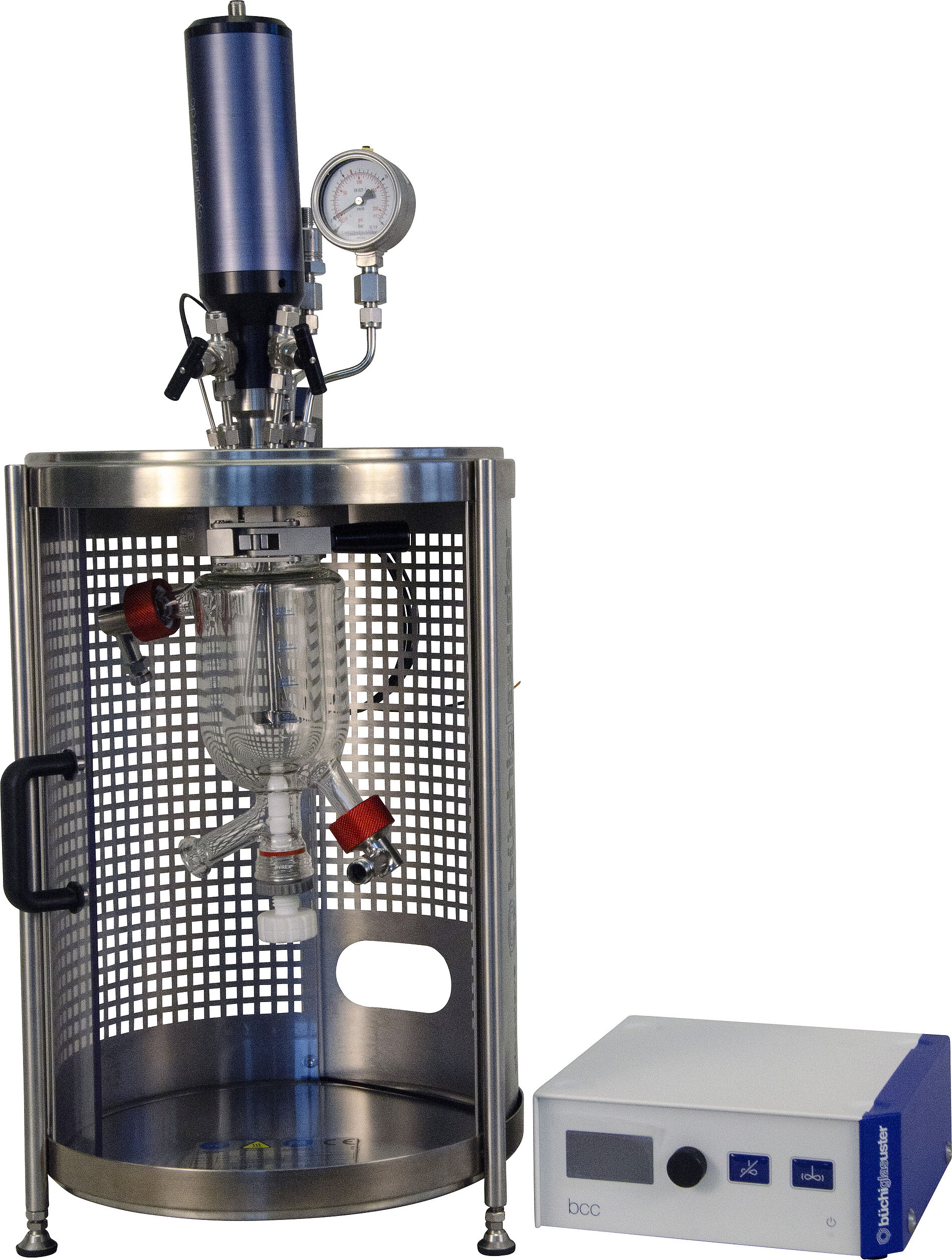picoclave pressure reactor for chemical synthesis