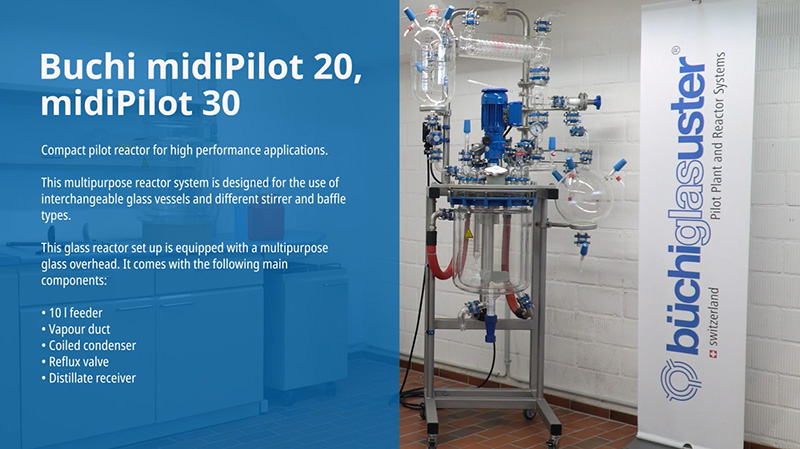 midiPilot - glass reactor for small volumes